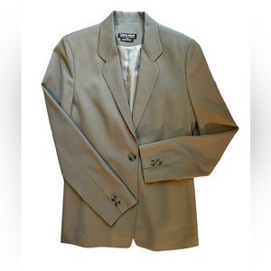 Giorgio Armani Taupe Modern Grey Made in Italy Vintage Jacket Blazer Size IT 42